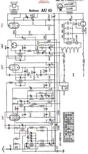 Radione_AU45维修电路原理图.pdf
