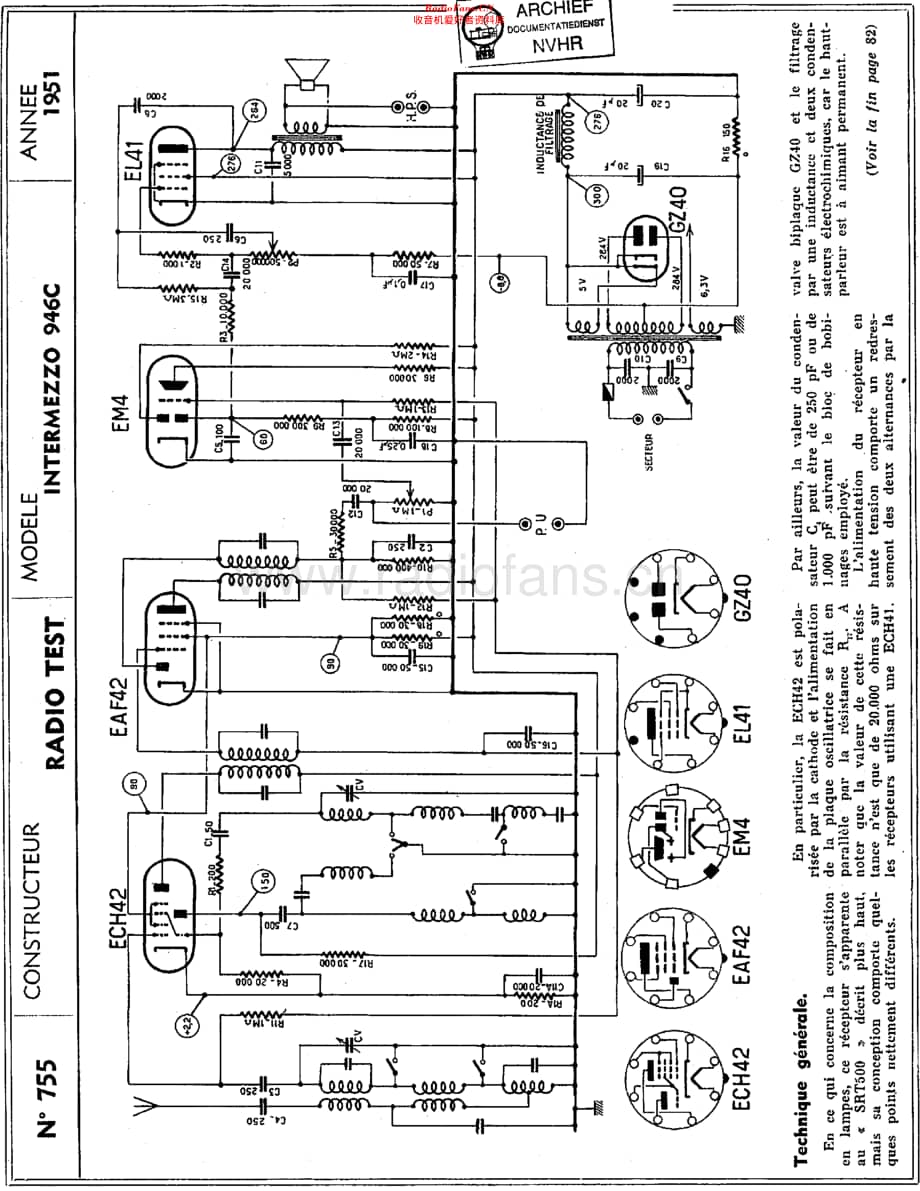 RadioTest_Intermezzo946C维修电路原理图.pdf_第1页