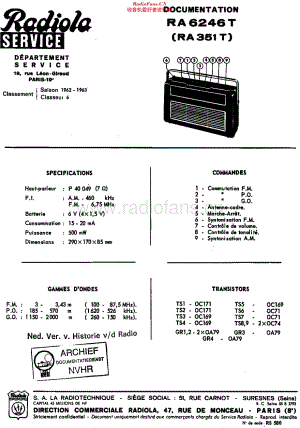 Radiola_RA351T维修电路原理图.pdf
