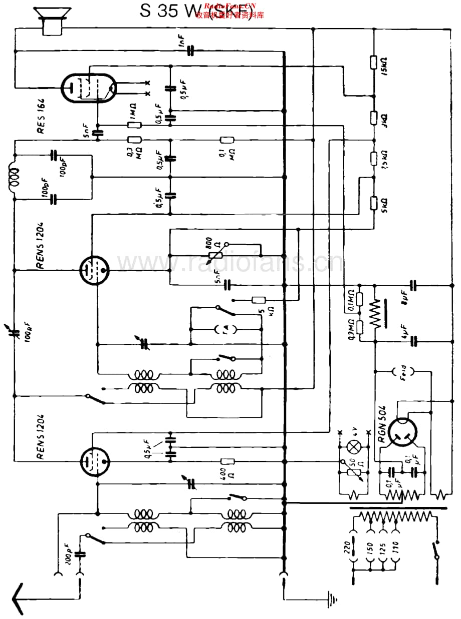 Saba_35W维修电路原理图.pdf_第2页