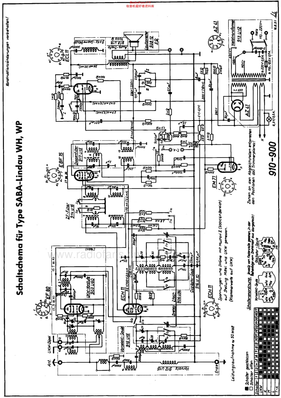 Saba_LindauW52维修电路原理图.pdf_第2页