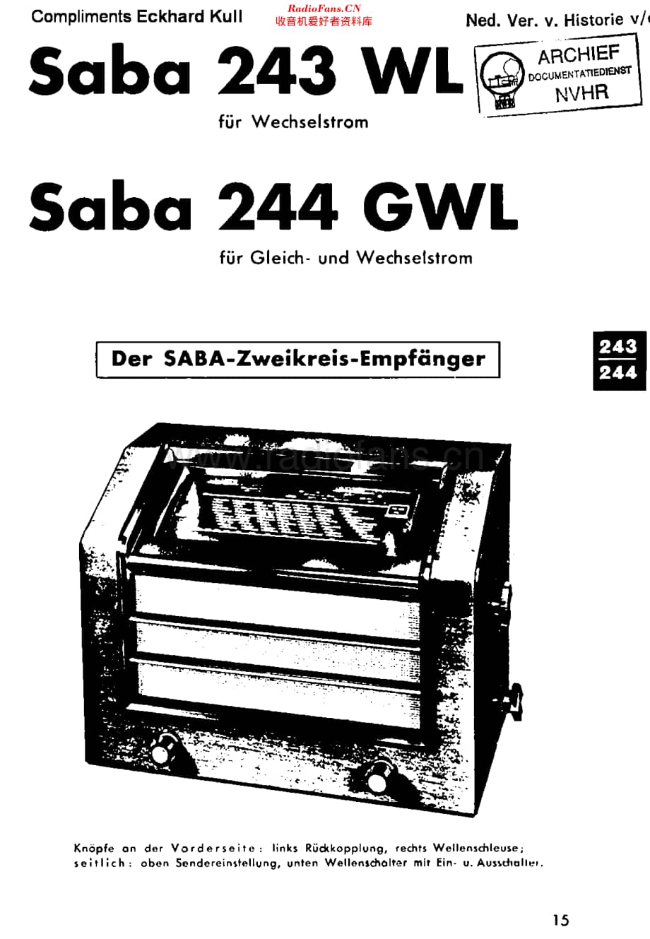 Saba_244GWL维修电路原理图.pdf_第1页