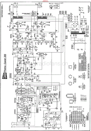 Saba_PhonoSuper200维修电路原理图.pdf