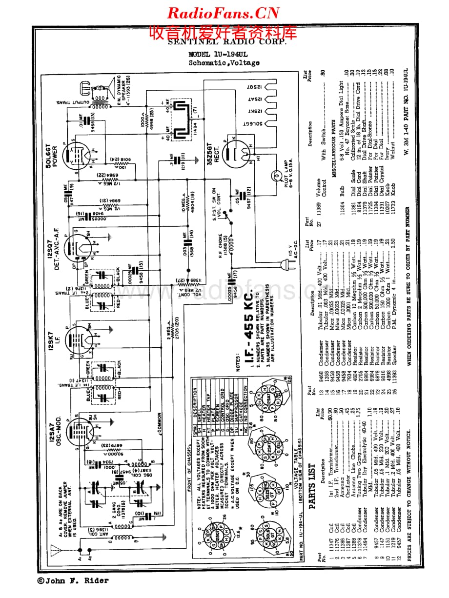 Sentinel_194维修电路原理图.pdf_第1页