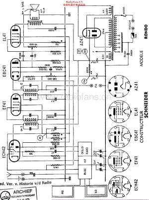 Schneider_Rondo52维修电路原理图.pdf