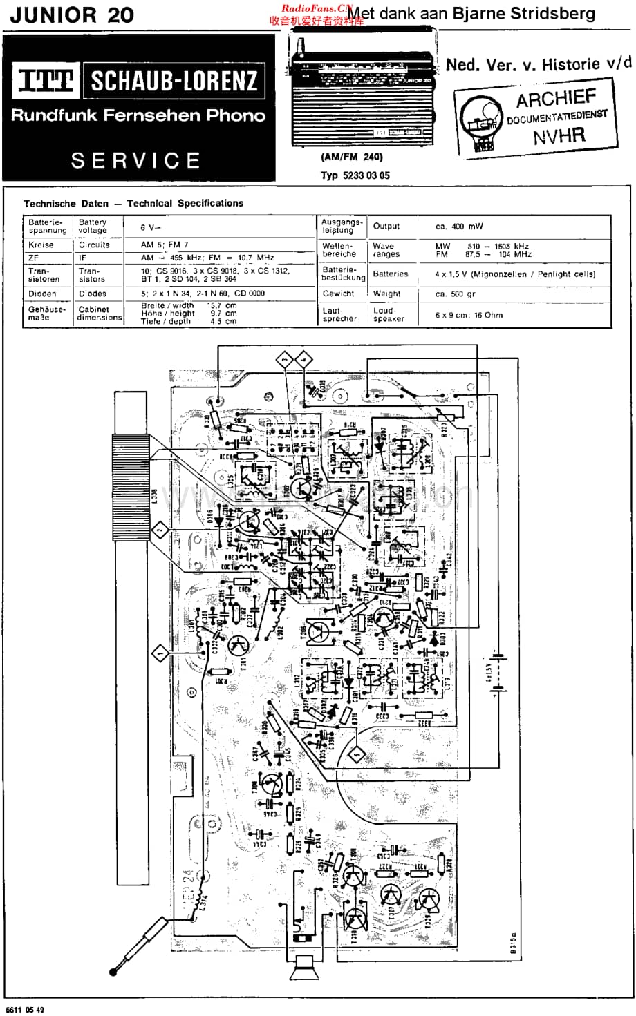 SchaubLorenz_Junior20维修电路原理图.pdf_第1页