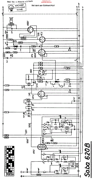 Saba_620B维修电路原理图.pdf