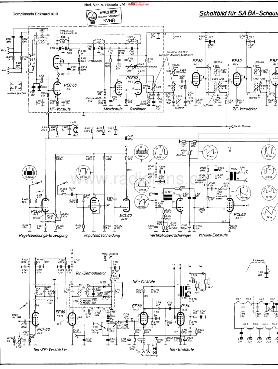 Saba_T704维修电路原理图.pdf_第1页