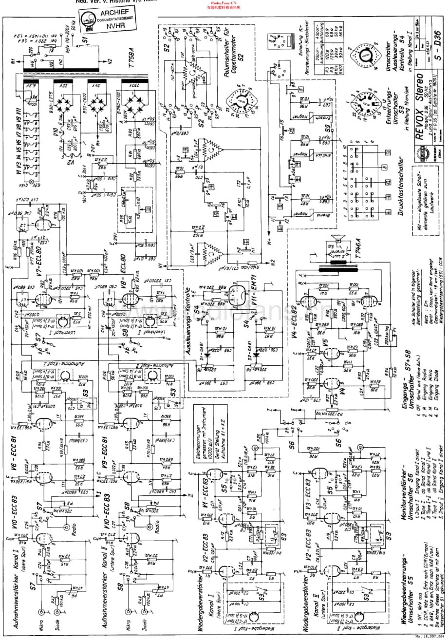 Revox_D36维修电路原理图.pdf_第1页