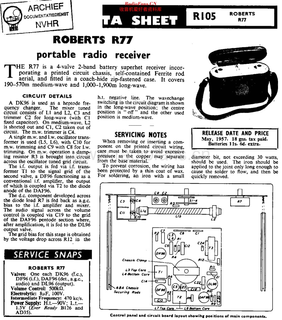 Roberts_R77维修电路原理图.pdf_第1页