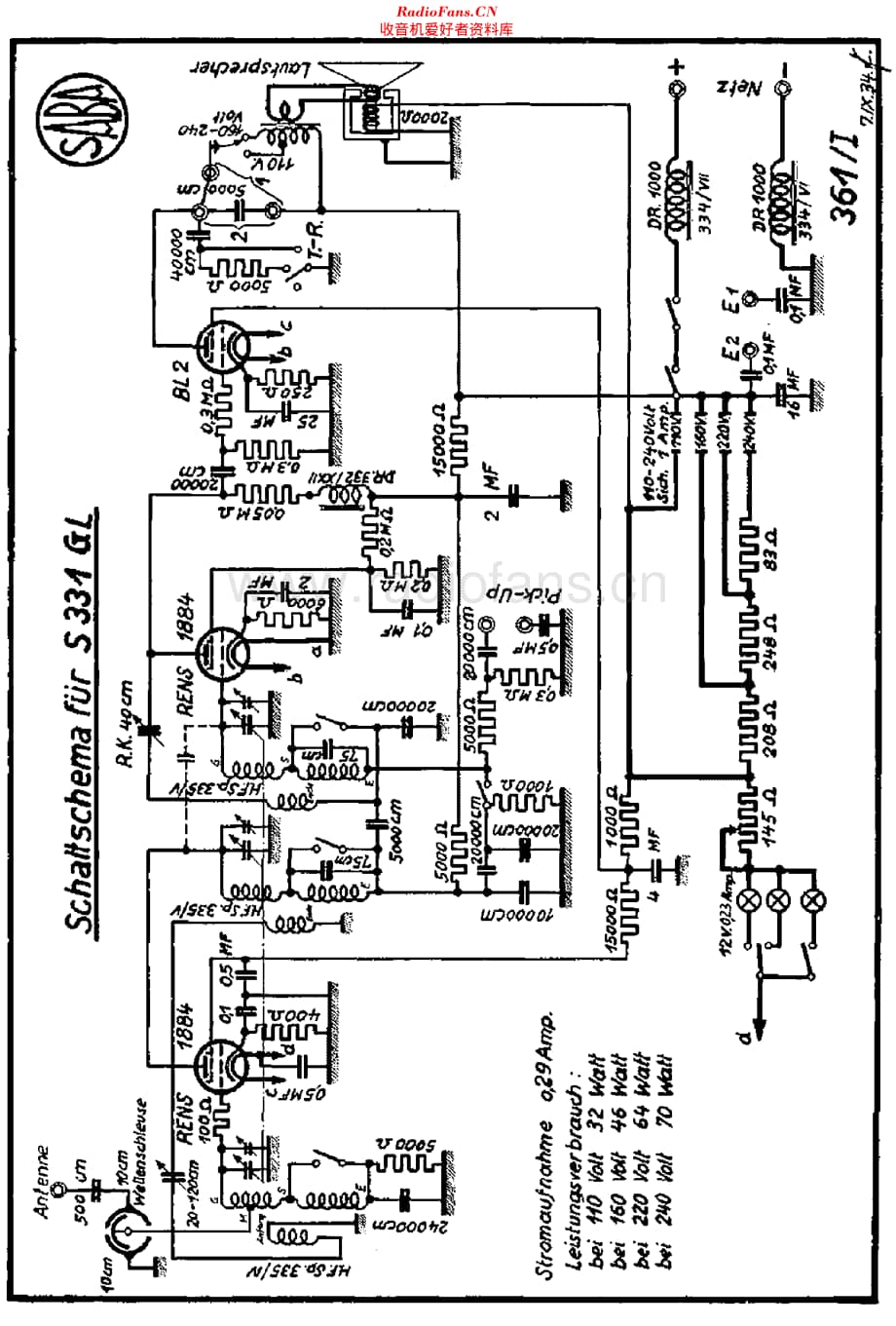 Saba_331GL维修电路原理图.pdf_第2页