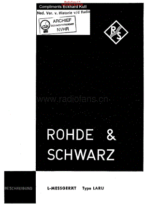 Rohde&Schwarz_BN610维修电路原理图.pdf