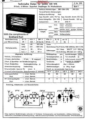 Saba_581WK维修电路原理图.pdf