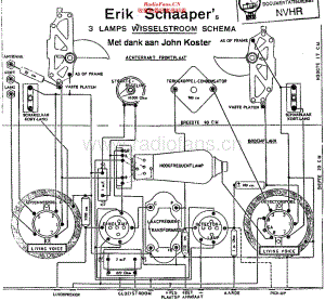 Schaaper_3LampsWisselstroom维修电路原理图.pdf