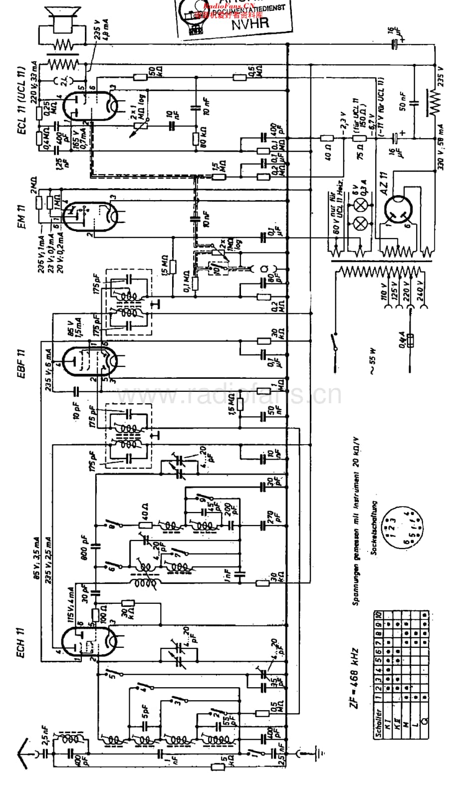 Sachsenwerk_522WM维修电路原理图.pdf_第1页