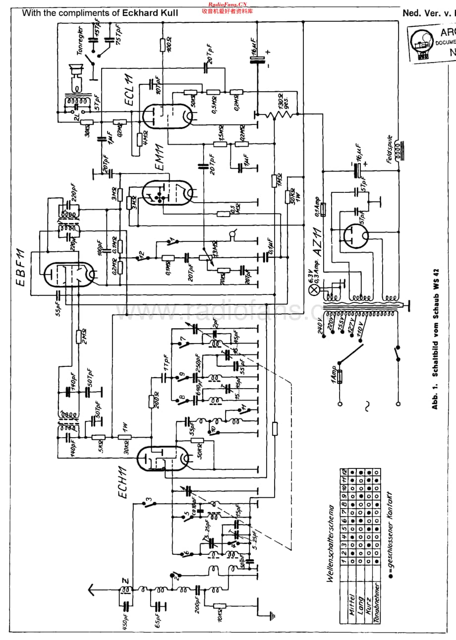 Schaub_Weltsuper42维修电路原理图.pdf_第1页