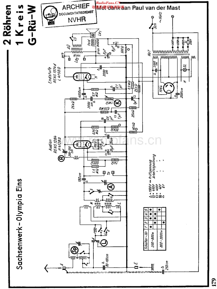 Sachsenwerk_1W维修电路原理图.pdf_第1页