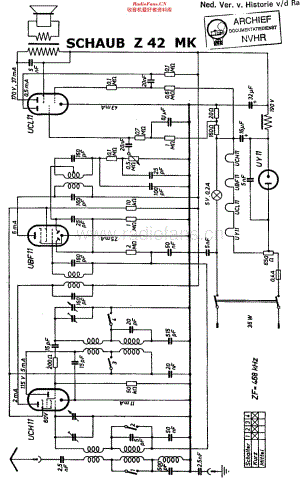 Schaub_Z42MK维修电路原理图.pdf