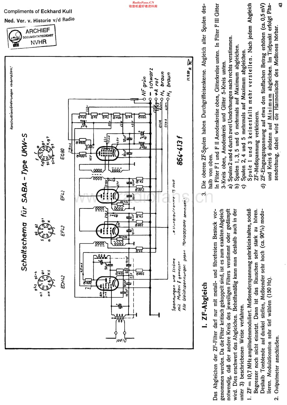 Saba_UKWS维修电路原理图.pdf_第1页