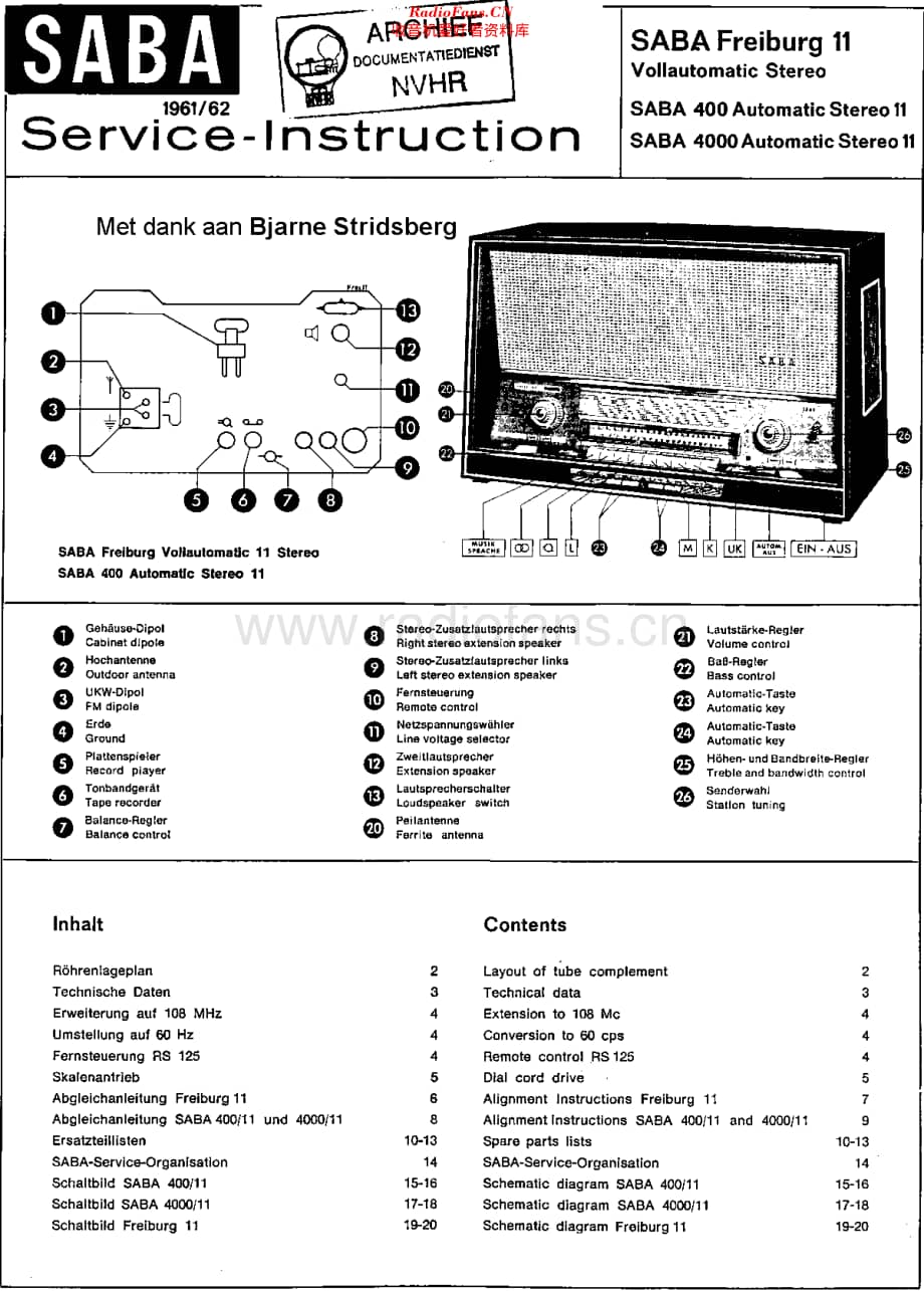 Saba_Freiburg11维修电路原理图.pdf_第1页