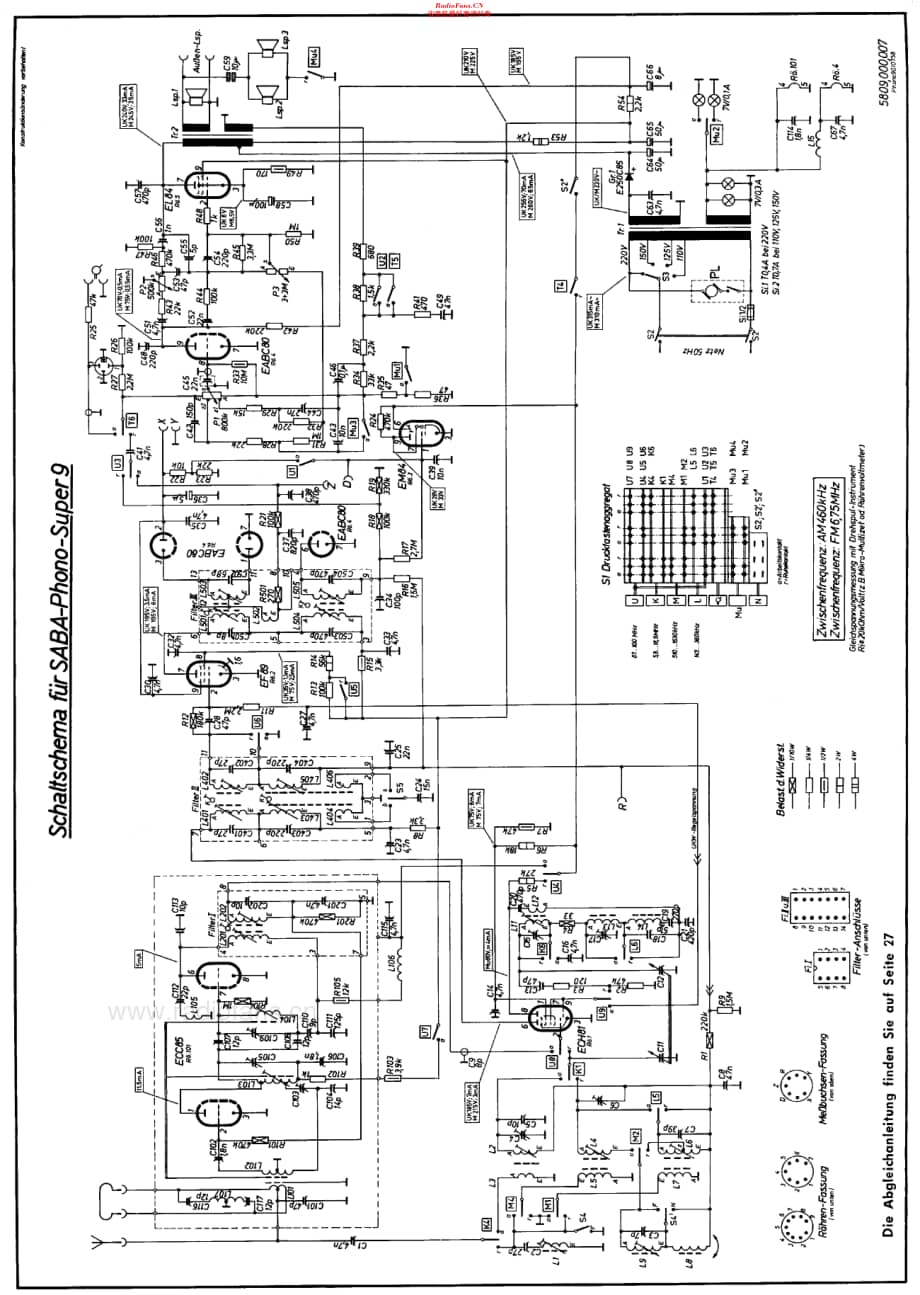 Saba_PhonoSuper9维修电路原理图.pdf_第3页