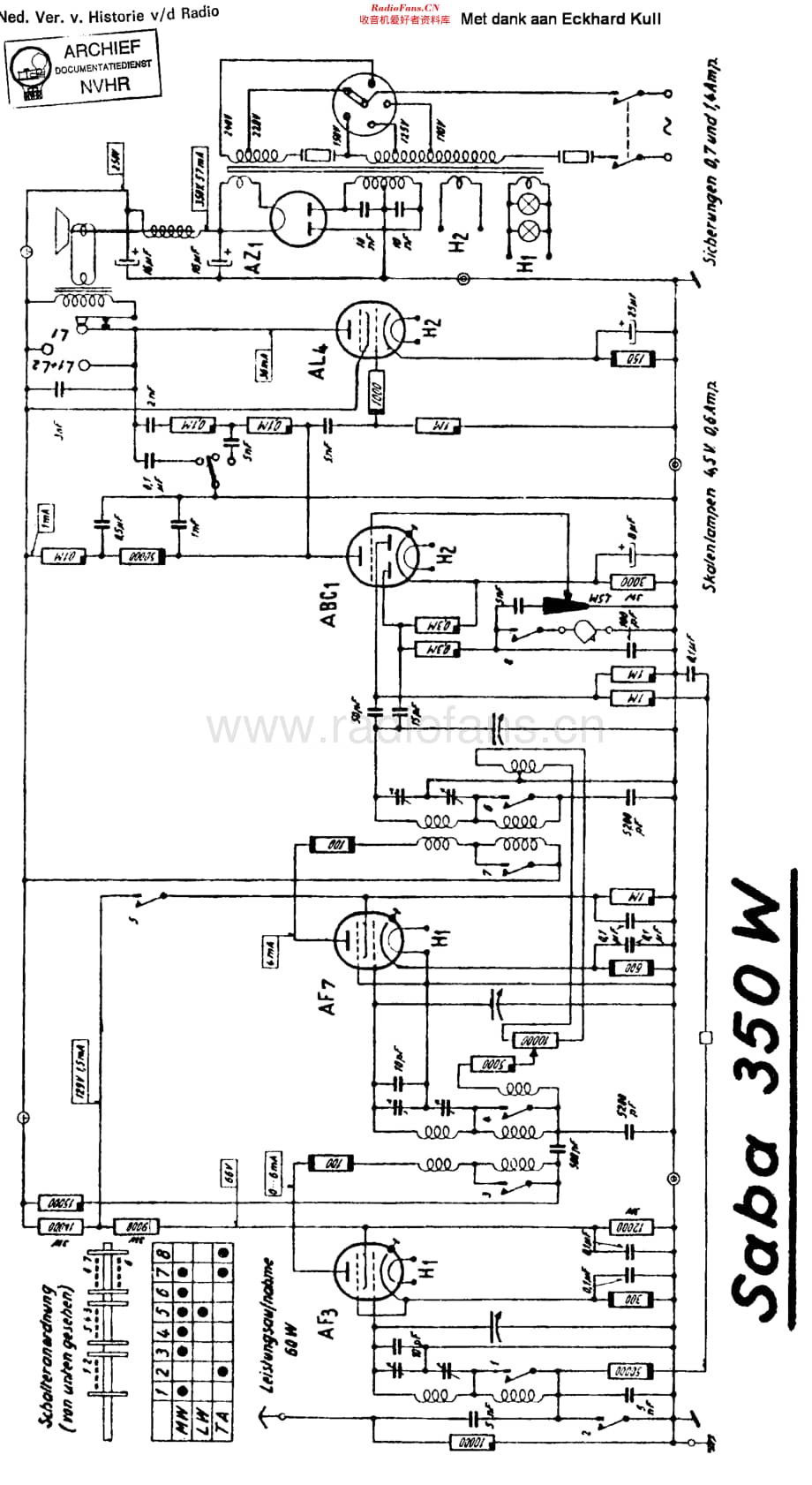 Saba_350W维修电路原理图.pdf_第1页