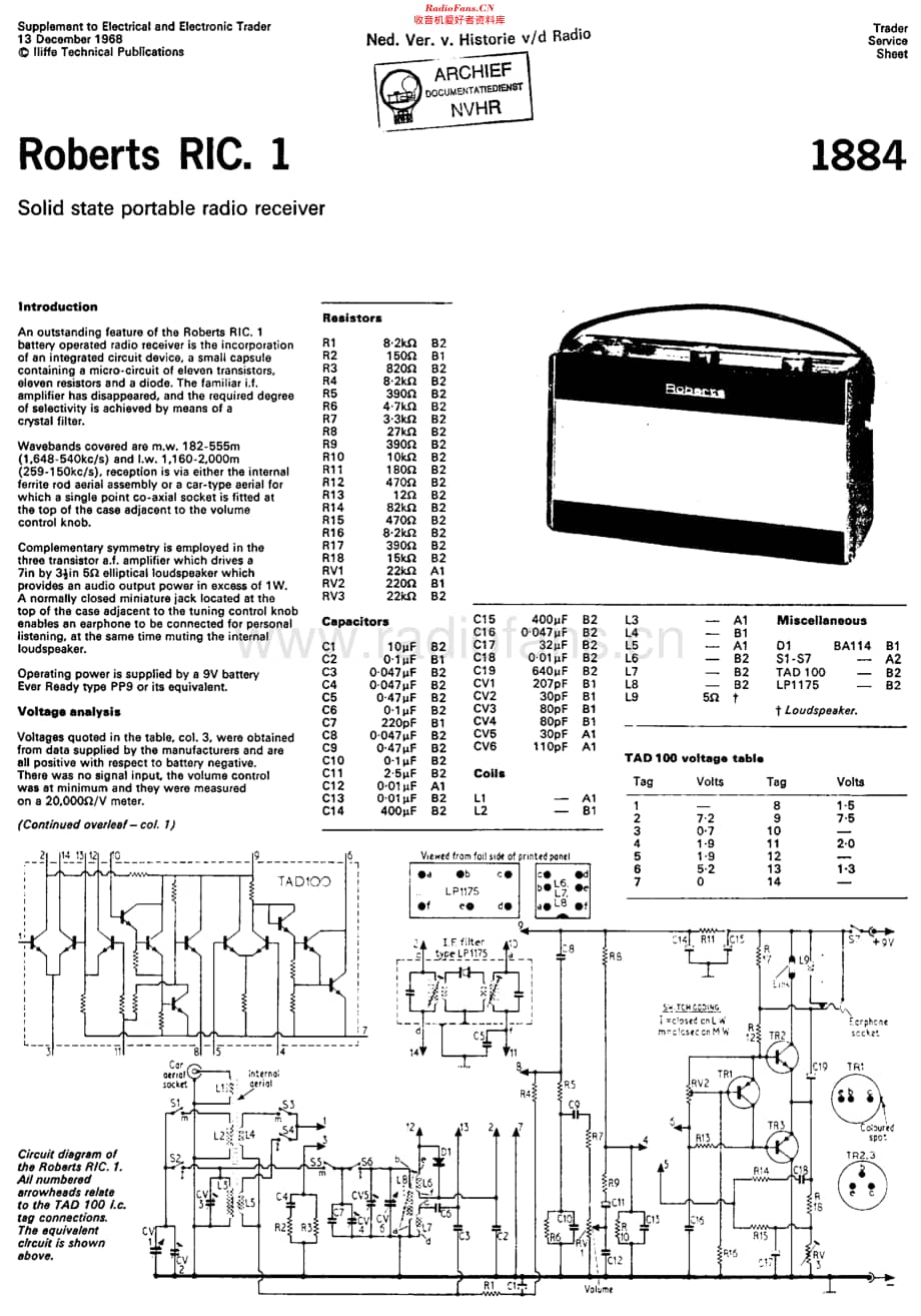 Roberts_RIC1维修电路原理图.pdf_第1页
