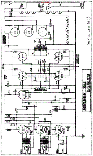 Selmer_25U维修电路原理图.pdf