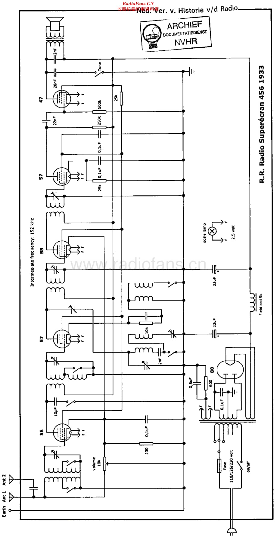 RRRadio_456维修电路原理图.pdf_第1页