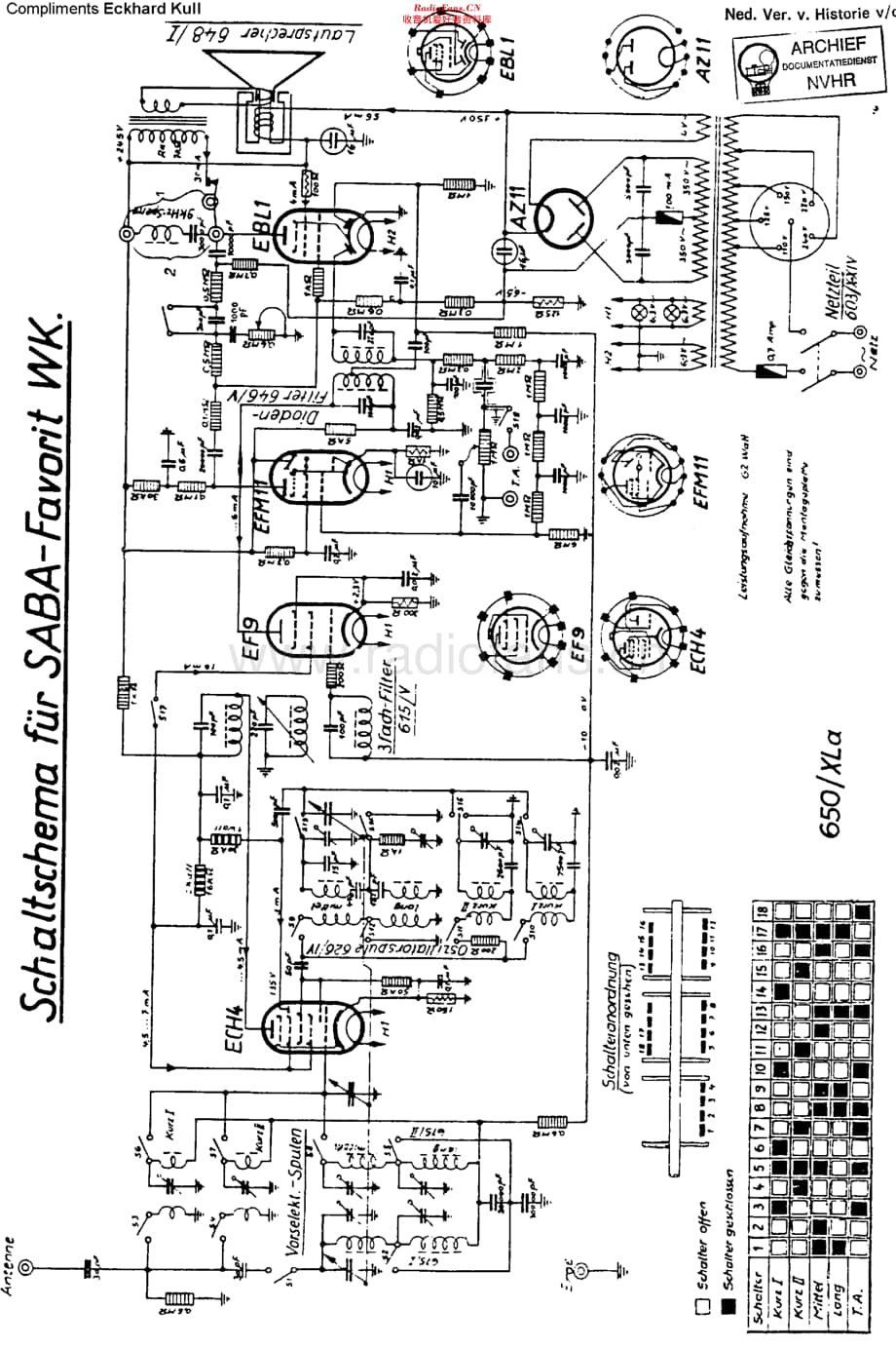Saba_FavoritWK维修电路原理图.pdf_第1页