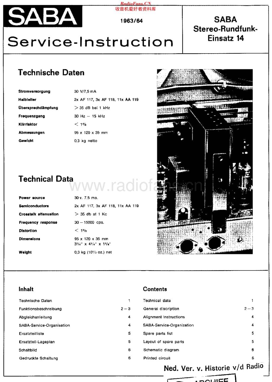 Saba_Decoder14维修电路原理图.pdf_第1页
