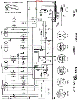 Schneider_Prelude52维修电路原理图.pdf