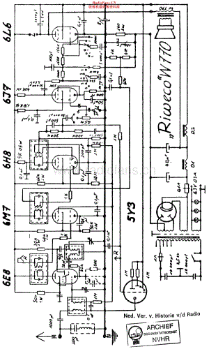 Riweco_W770维修电路原理图.pdf