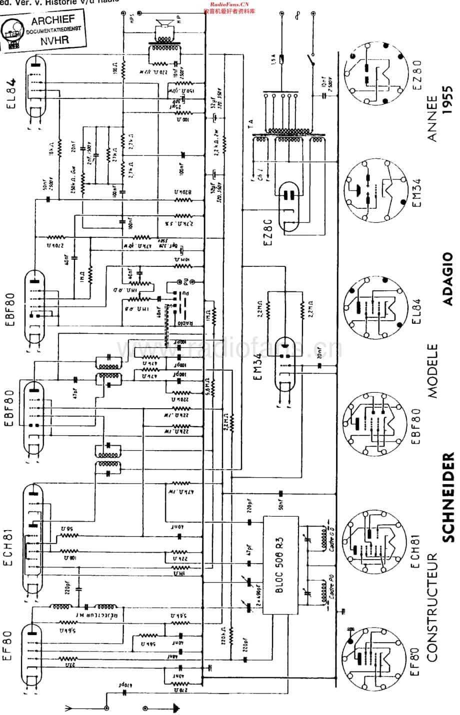 Schneider_Adagio55维修电路原理图.pdf_第1页
