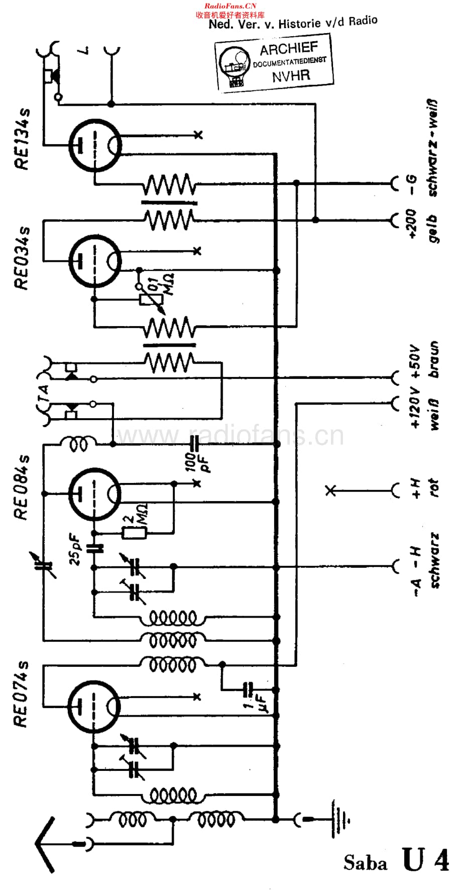 Saba_U4维修电路原理图.pdf_第1页