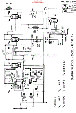 Savoia_R255维修电路原理图.pdf