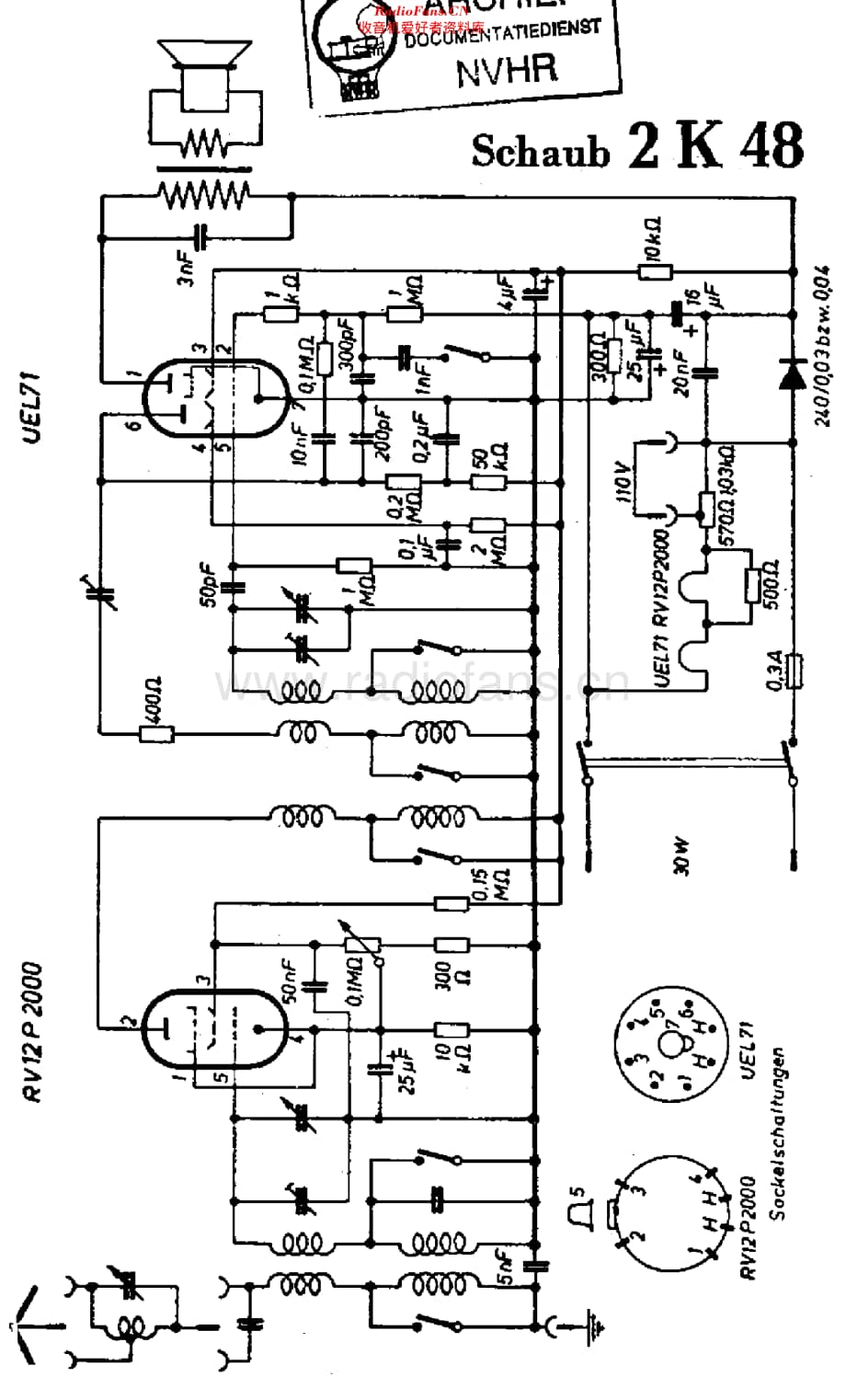 Schaub_2K48维修电路原理图.pdf_第1页