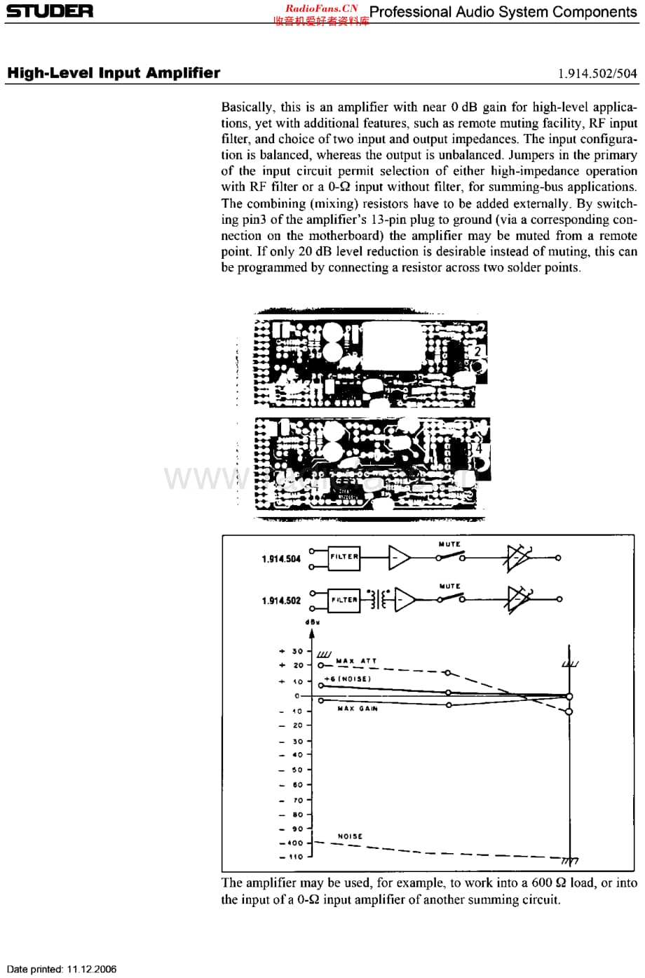 Revox_1.914.502维修电路原理图.pdf_第1页