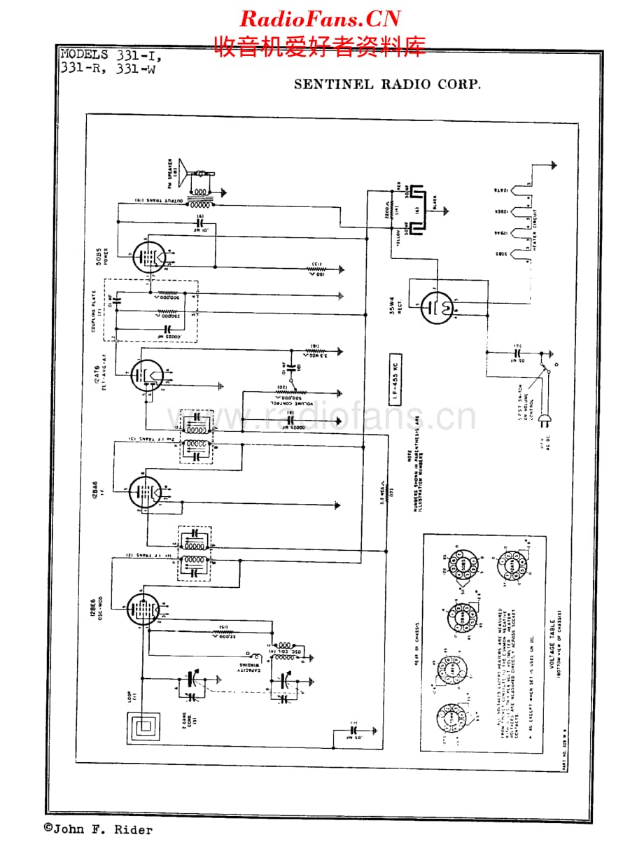Sentinel_331维修电路原理图.pdf_第1页