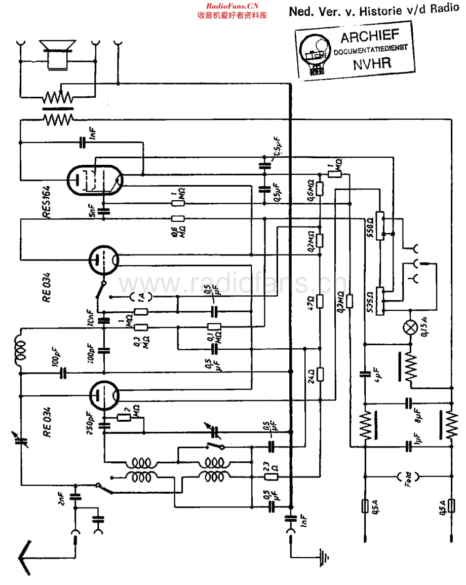 Saba_33G维修电路原理图.pdf_第1页