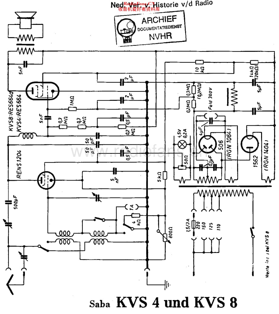 Saba_KVS4维修电路原理图.pdf_第1页