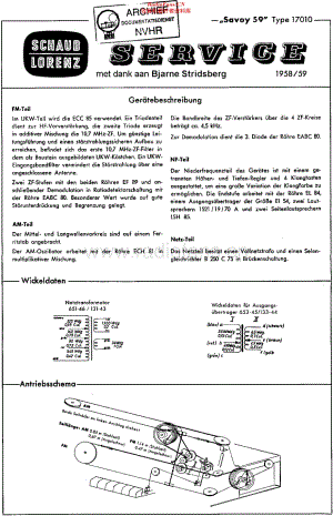 SchaubLorenz_Savoy59维修电路原理图.pdf