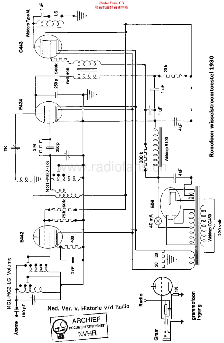 Ronofoon_1V1AC维修电路原理图.pdf_第1页