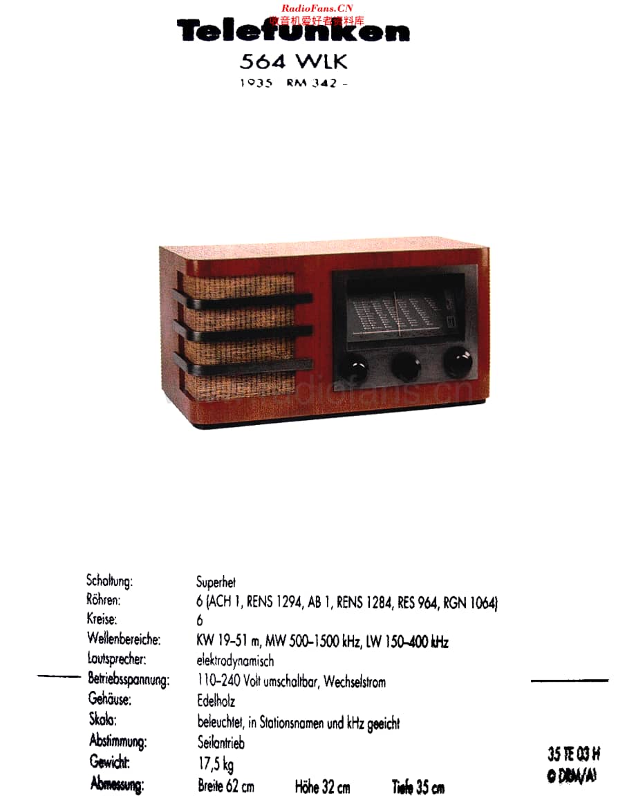 Telefunken_564WLK维修电路原理图.pdf_第1页