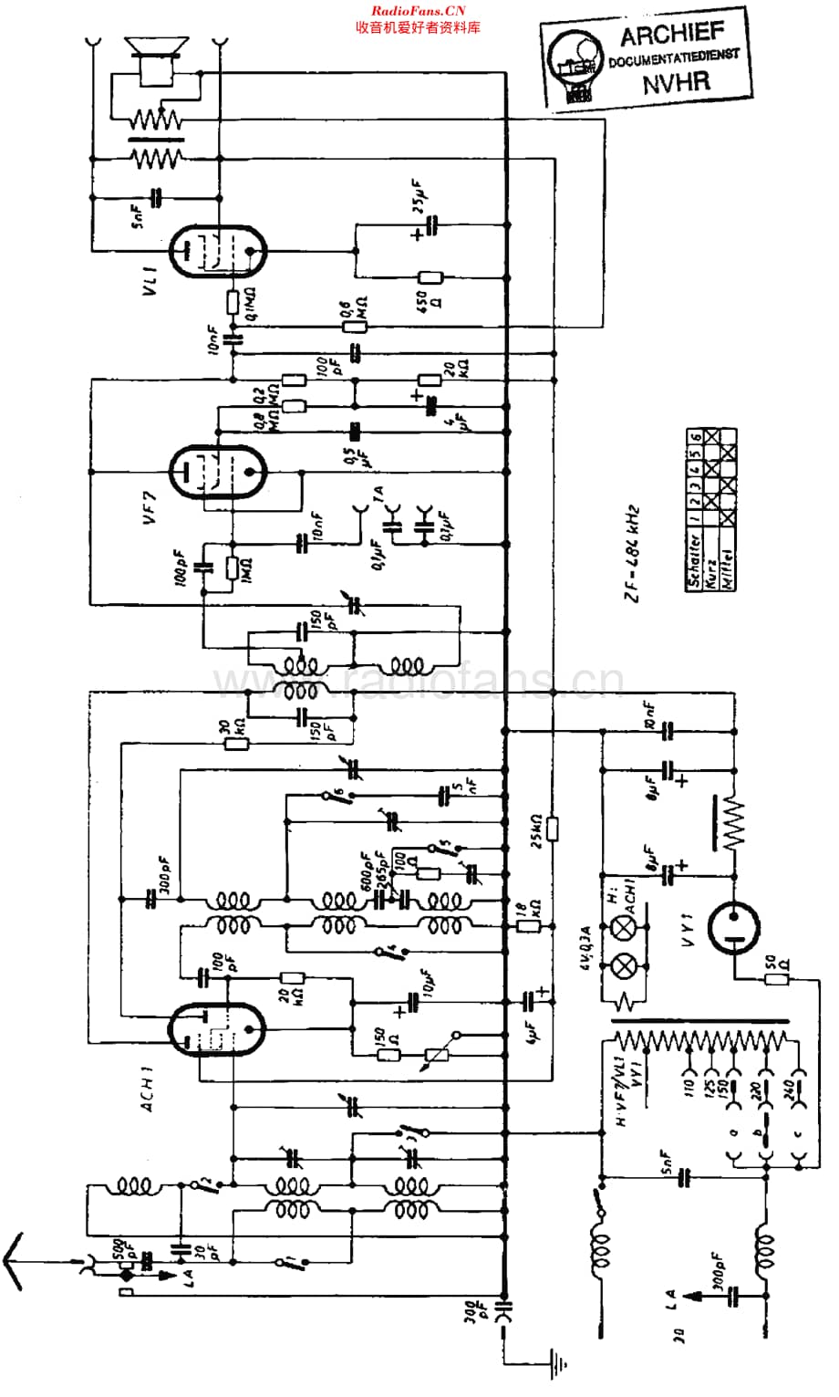 Telefunken_4Z维修电路原理图.pdf_第1页