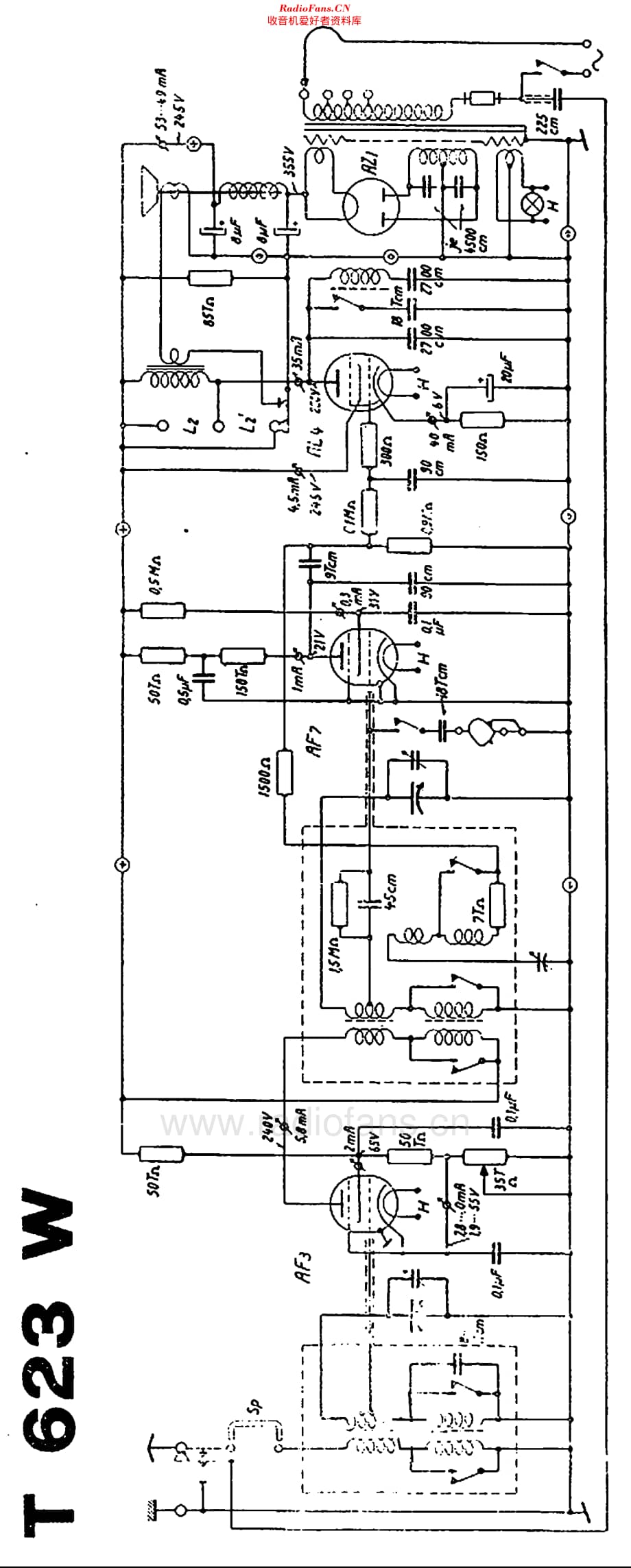 Telefunken_623W维修电路原理图.pdf_第2页