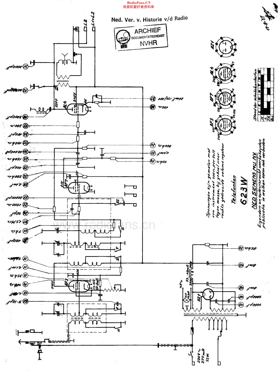 Telefunken_623W维修电路原理图.pdf_第3页