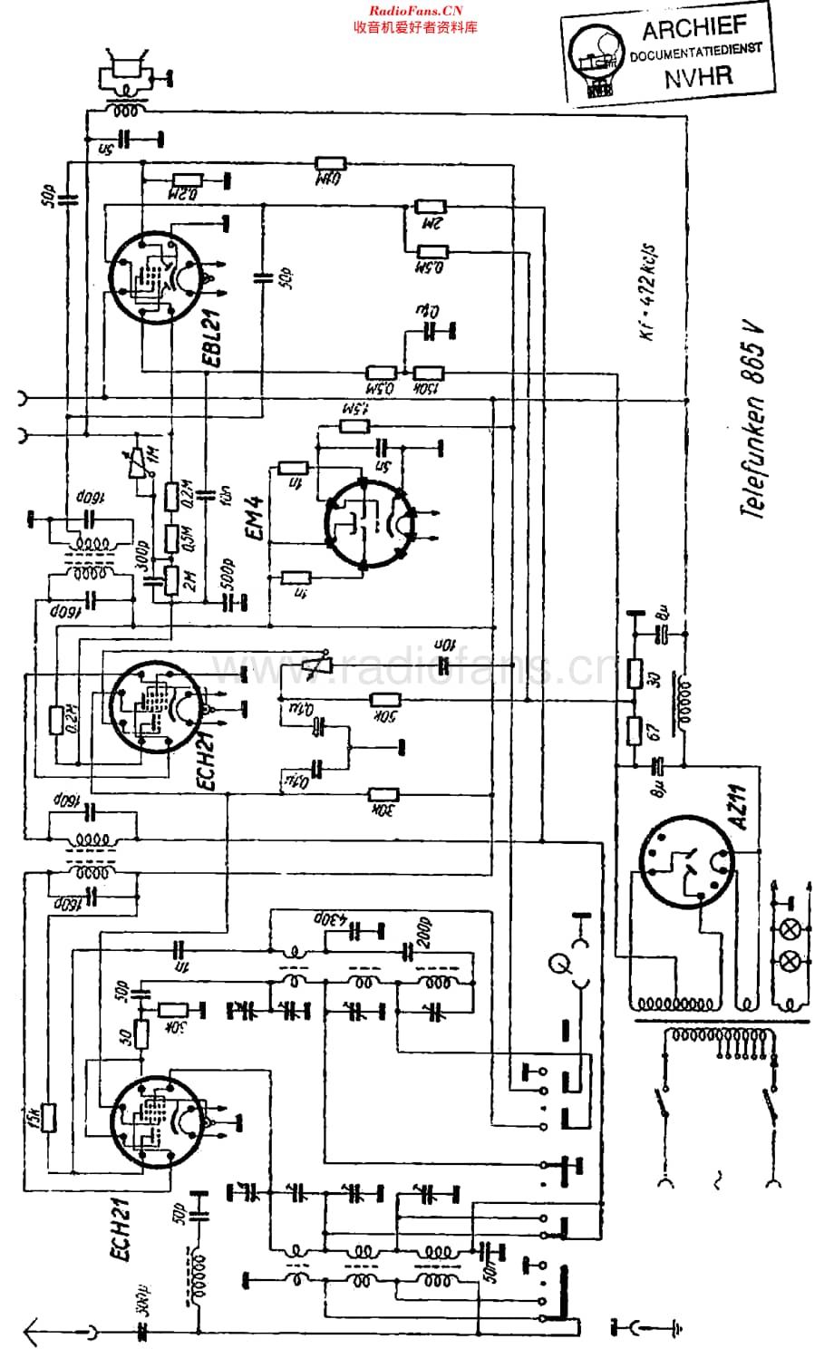 Telefunken_865V维修电路原理图.pdf_第1页