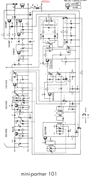Telefunken_MiniPartner101维修电路原理图.pdf