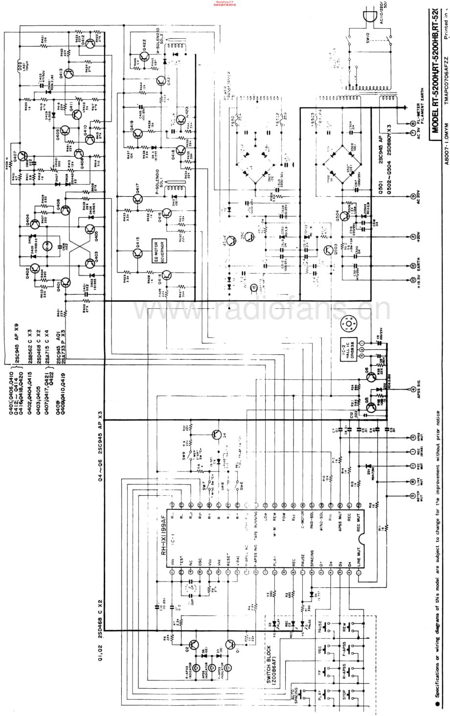 Sharp_RT5200维修电路原理图.pdf_第2页